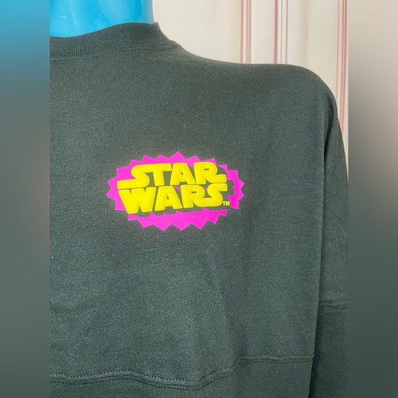 Disney Parks Star Wars Vintage Action Figure Jedi Spirit Jersey Adult Sze XL L M - Picture 7 of 15